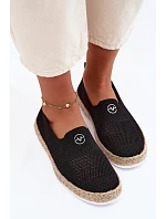 Dámské espadrilly 13659 černé - Vinceza Dámské espadrilly 13659 černé - Vinceza