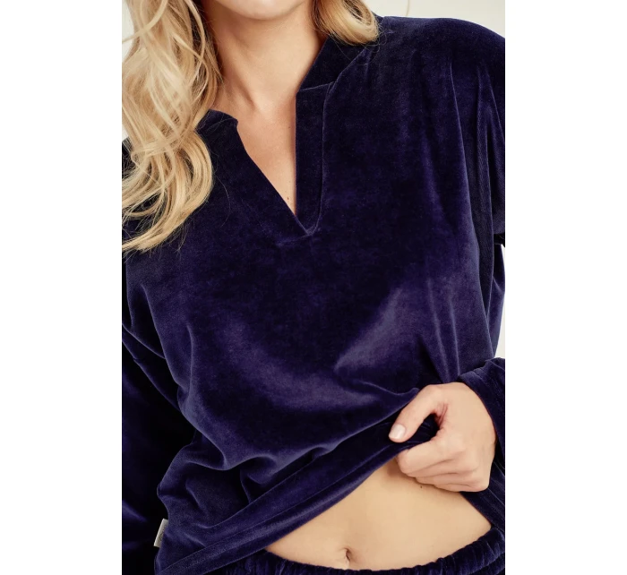 3027 DÁMSKA VELÚROVÁ TEPLÁKOVÁ SÚPRAVA LAUREN