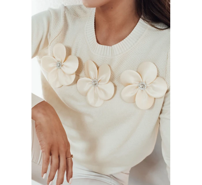 Dámský svetr béžový Dstreet model 21972968 - FashionStreet