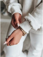 Dámská oversize mikina s  šedá Dstreet model 21989212 - FashionStreet