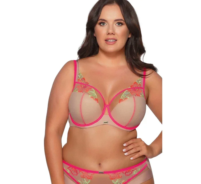 Polovyztužená dámská podprsenka semi soft model 20187299 Maxi - Ava Polovyztužená dámská podprsenka semi soft model 20187299 Maxi - Ava