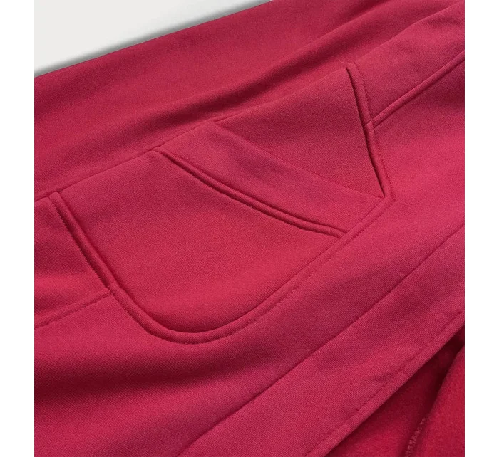 Červená dámská mikina model 17612407 - LHD