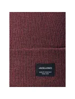 Jack & Jones Jacdna Beanie Noos M 12092815 burgundy pánske