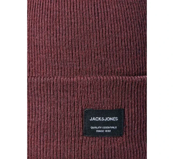 Jack & Jones Jacdna Beanie Noos M 12092815 burgundy pánske