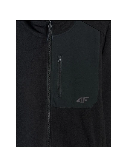 Pánský fleece s límcem model 22154634 - 4F