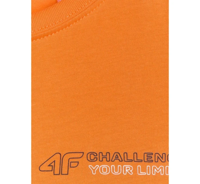 Chlapčenské tričko s potlačou 4F 4FJWAW25TTSHM2415-70S