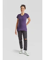Fruit of the Loom Lady-Fit Valueweight T Dámske tričko 16.1372 heather purple Fruit of the Loom Lady-Fit Valueweight T Dámske tričko 16.1372 heather purple