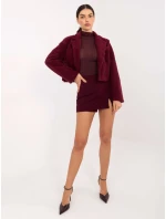 Bluzka IT BZ model 21788999 bordowy - FPrice Bluzka IT BZ model 21788999 bordowy - FPrice