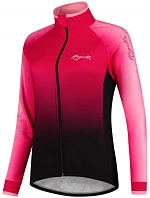 Dámsky dres s dlhým rukávom GLOW M pink - Rogelli