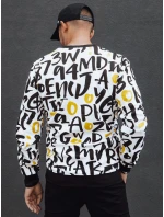 Pánská bílá mikina Dstreet model 21978900 - FashionStreet