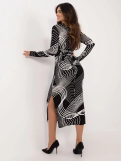 Šaty LK SK 509792 2.09 čiernobiele