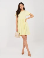 RV šaty SK 5672.03P svetložltá