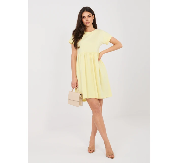RV šaty SK 5672.03P svetložltá