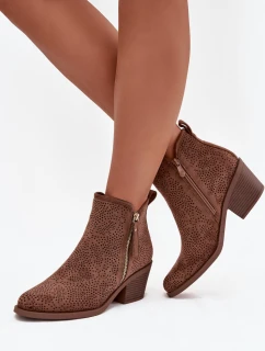 Topánky na podpätku model 222515 Step in style