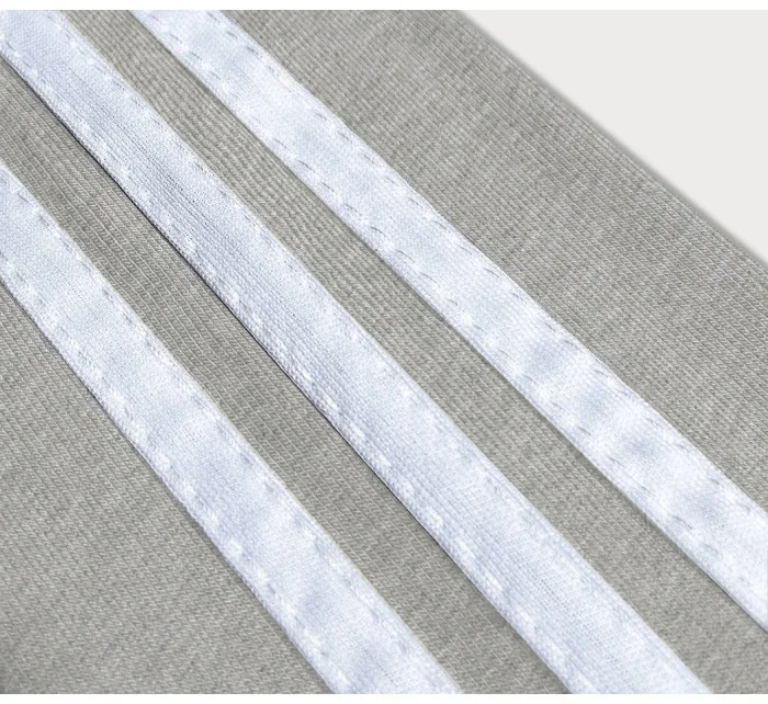 Bavlnené legíny v šedej melanžovej farbe (YW01049-3-1) Bavlnené legíny v šedej melanžovej farbe (YW01049-3-1)