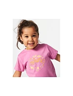 Tričko RIP CURL Rainbow Logo/Desto Tee-Girl, ružové