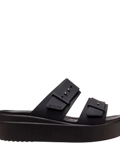 Dámske sandále Crocs Brooklyn Low, čierne, 207431 001, veľkosť 38–39