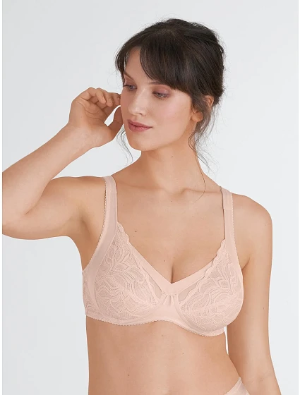 Felina 225 Lovely Lotus 0203225, BH ohne Bügel 203225 722 broskyňový kvet