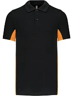 K 232 piqué polo black/orange model 22506566 - Kariban K 232 piqué polo black/orange model 22506566 - Kariban