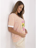 Bluzka MI BZ pomarańczowy model 21121788 - FPrice Bluzka MI BZ pomarańczowy model 21121788 - FPrice