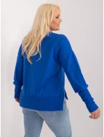 Bluzka RV BZ model 19755126 kobaltowy - FPrice Bluzka RV BZ model 19755126 kobaltowy - FPrice