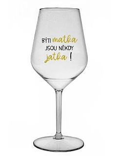 MATKA JSOU  priehľadný nerozbitný pohár na víno 470 ml model 22164519 - Giftela
