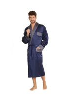 Pánsky župan Adam Satyna 940 Dark blue - De Lafense
