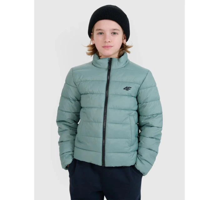 Chlapčenská páperová bunda so syntetickou výplňou 4F 4FJWSS25TDJAM520-41S Chlapčenská páperová bunda so syntetickou výplňou 4F 4FJWSS25TDJAM520-41S
