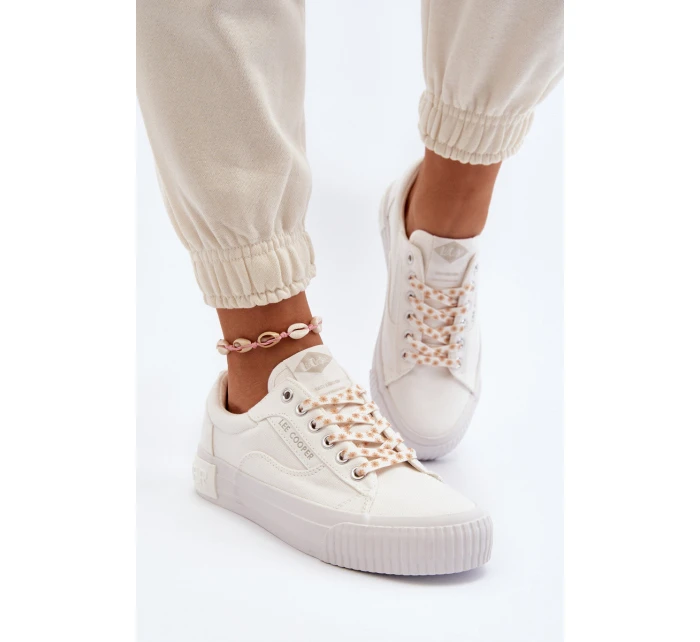 Dámské tenisky model 21650014 Bílé - Lee Cooper