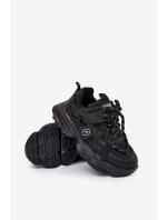 Dětské Tenisky Na Platformě Černé model 21692447 - Boto Dětské Tenisky Na Platformě Černé model 21692447 - Boto