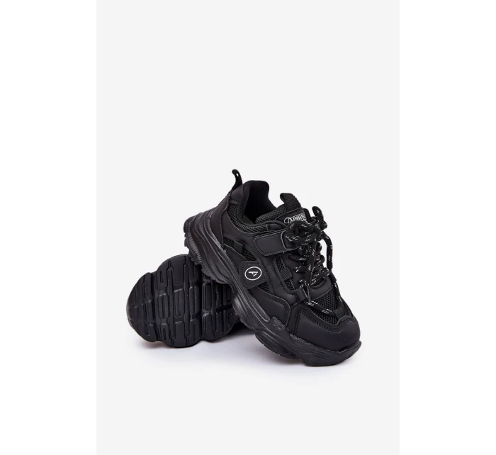 Dětské Tenisky Na Platformě Černé model 21692447 - Boto Dětské Tenisky Na Platformě Černé model 21692447 - Boto