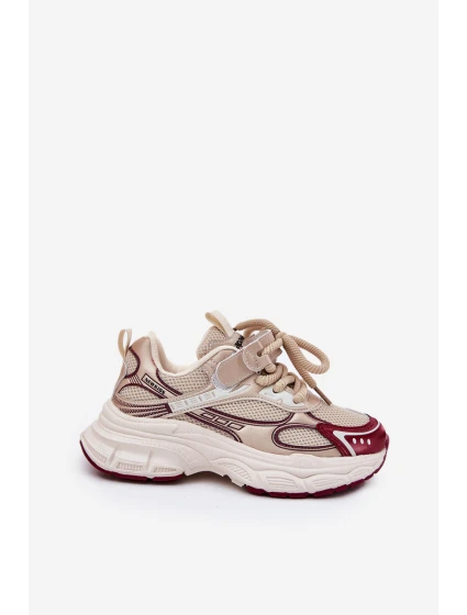 Lehké Dětské Tenisky Na Silné Podešvi Zlaté model 21692581 - Boto