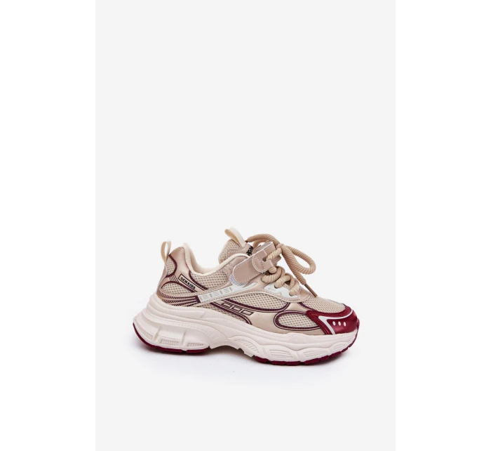 Lehké Dětské Tenisky Na Silné Podešvi Zlaté model 21692581 - Boto