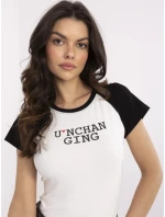 Tričko NM TS model 21003968 bílá černá - FPrice Tričko NM TS model 21003968 bílá černá - FPrice