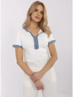 Blúzka NM TS V8319.95 ecru Blúzka NM TS V8319.95 ecru