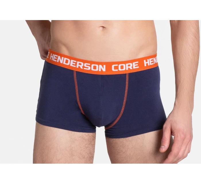 Boxerky Loyd 38837-MLC Sada 2 kusov v tmavo modrej a oranžovej farbe - Henderson