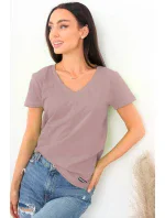 Dámská halenka s krátkým rukávem Dámská halenka s krátkým rukávem