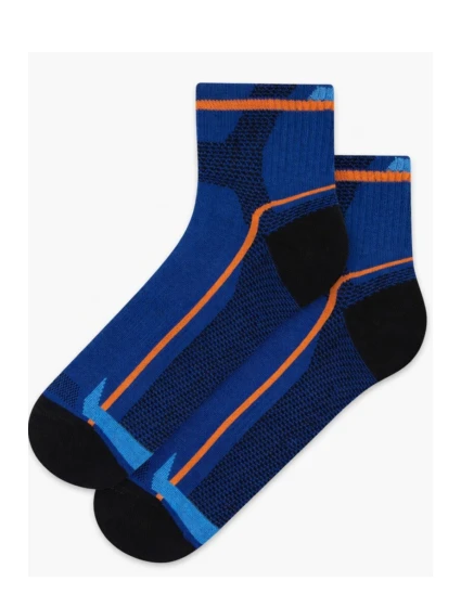 SPORTIVE - Pánske vzorované ponožky Ag+ U941n4