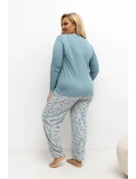 Pohodlné pyžamo pre plnoštíhly model 221183 Forever Pink