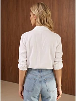 Koszula damska z  biała model 22554575 - FashionStreet