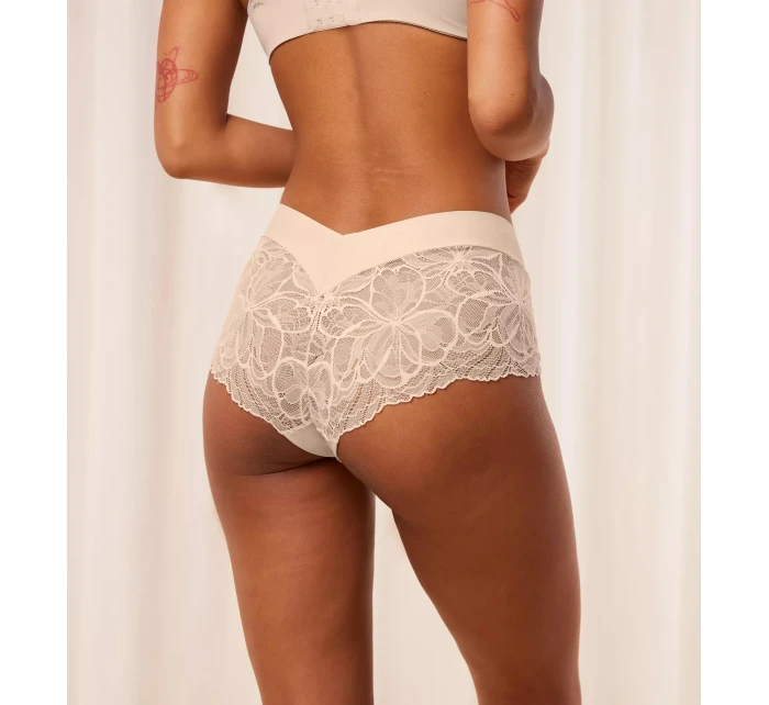 Dámske body Make-Up Illusion Lace Shorty - BROWN - light beige 00NZ - TRIUMPH