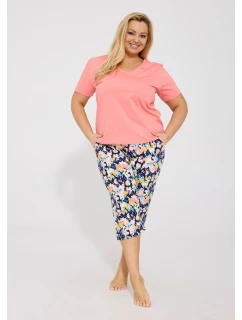 Pyžamo model 21945373 Violetta kr/r 3XL5XL - Cornette