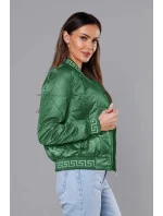 Zelená dámská bunda typu "bomber" model 18035466 - S'WEST