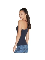 Skechers Go Walk Racerback Shelf Bra Cami W1TT134-NVY Navy Blue M