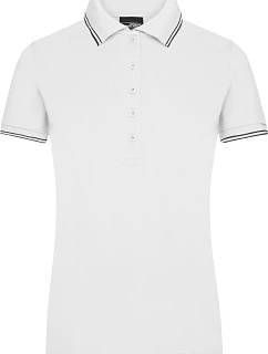 JN Dámské piqué polo 02.0 white/navy model 22494669 - Daiber