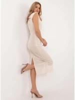 Sukienka DHJ SK model 21798075 jasny beżowy - FPrice