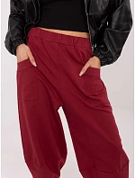 Spodnie dresowe RV DR  bordowy model 22123747 - FPrice