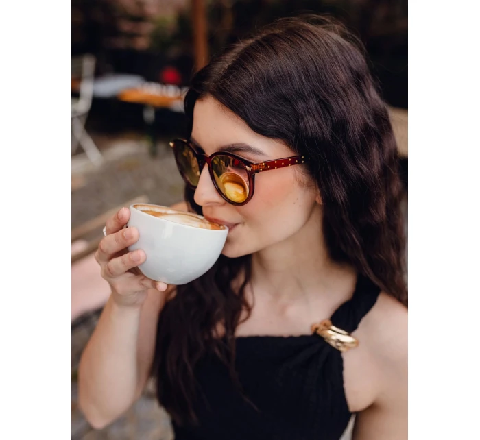 Dámske slnečné okuliare Vuch Foxy Dotty Mocha