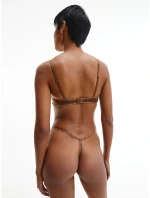 Nevystužená braletka 2pack QD3806E CJ8 škoricová - Calvin Klein