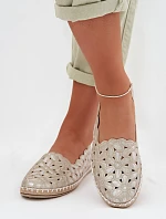 Dámske baleríny 24TX02 gold - Sweet Shoes